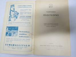 Tampere osoiteopas 1959