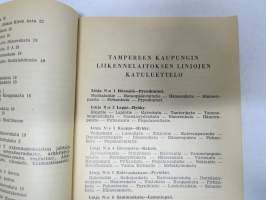 Tampere osoiteopas 1959