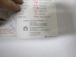 Teijon retekilyalue ulkoilukartta -kartta / matkailuesite