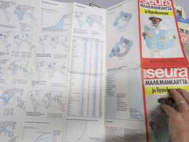 Seura maailmankartta ja lippukuvasto 1976