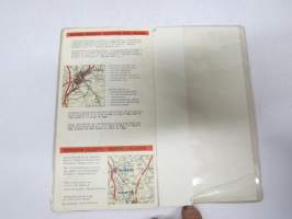 Suomi pikkutiekartta 1969 Finland lilla vägkartan