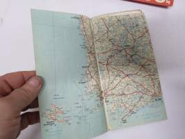 Suomi pikkutiekartta 1964 Finland lilla vägkartan