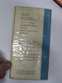 Suomi pikkutiekartta 1964 Finland lilla vägkartan