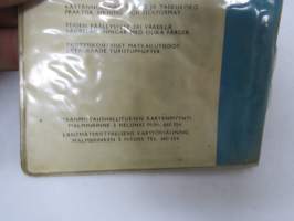 Suomi pikkutiekartta 1964 Finland lilla vägkartan