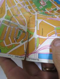 Turkuun! Till Åbo! -matkailukartta / esite