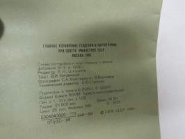 Petrosavodsk (petroskoi, Karjala) -matkailukartta, venäjänkielinen