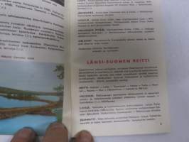 Esso (Touring Service) - kauneimmat kesätiet -matkailuehdotuksia automatkoille 1961