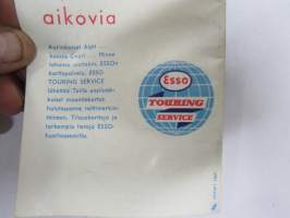 Esso (Touring Service) - kauneimmat kesätiet -matkailuehdotuksia automatkoille 1961