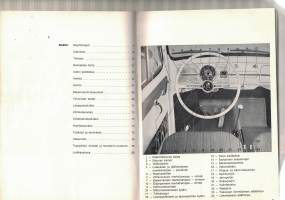 VOLKSWAGEN 1200 käyttöohjekirja 1964