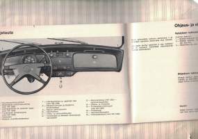 Käyttöohjekirja - VW 1200 / VW 1300, 1973