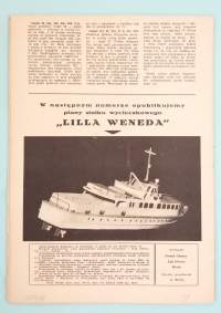Mały Modelarz ‑lehden numeron Rok IX, nr 5 / 1966. ( Maly Modelarz Miesiecznik Ligi Obrony Kraju DLA Mtodziezy   Rok IX, numer 5 /1966 r. Cena 4,5 zt)