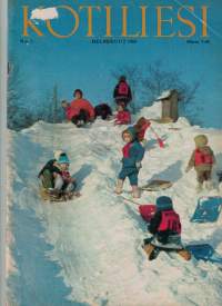 Kotiliesi ,helmikuu1.1969. Neljän sivun juttu kuvineen: Mitä on elää Itä-Karjalassa. Kukka ikkunan ihmeet, Paprikasta pirteyttä,Ohjeita taulujen ripustukseen ym.