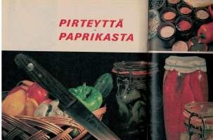 Kotiliesi ,helmikuu1.1969. Neljän sivun juttu kuvineen: Mitä on elää Itä-Karjalassa. Kukka ikkunan ihmeet, Paprikasta pirteyttä,Ohjeita taulujen ripustukseen ym.