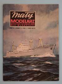 Mały Modelarz ‑lehden numeron Rok XII nr 12/ 1969. ( Maly Modelarz Miesiecznik Ligi Obrony Kraju DLA Mtodziezy   Rok XII, numer 12 / 1969 r. Cena 4,5zt)