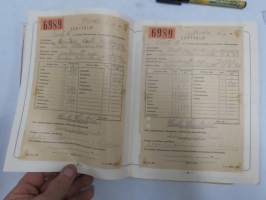 Sotilasmuistioni - varusmiespalveluksen aikaisia muistoja ja piirroksia ym. varten tarkoitettu kirja, viestimies-RUK 1951-52, kokoontumisesta v. 2002 materiaalia
