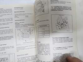 Ski-Doo Safari, Scout / Cheyenne, L / LX / LCE / GLX, Formula, MX / MX-XTC, Plus E / Plus XTC, Mach 1 / Mach 1 XTC -käyttöohjekirja