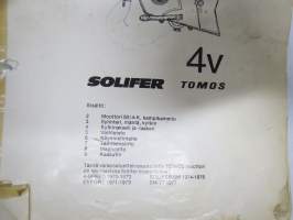 Solifer Tomos 4v -varaosaluettelo