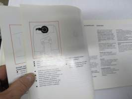Stihl 021, 023, 025 moottorisaha -käyttöohje
