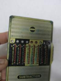 Addiator Duplex -yhteen- ja vähennyslaskukone