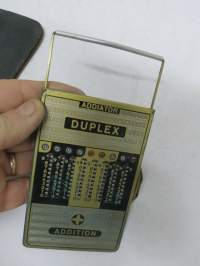 Addiator Duplex -yhteen- ja vähennyslaskukone
