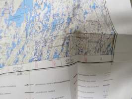 Paistunturit + Utsjoki -topografinen kartta