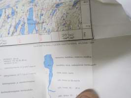 Paistunturit + Utsjoki -topografinen kartta