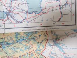 Suomi (Suur-Suomi) 1933 -kartta