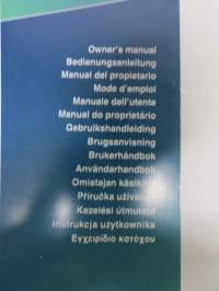 Toyota Parking Aid TPA400 Owner´s Manual, käyttöohjekirja, monikielinen, mysö suomi