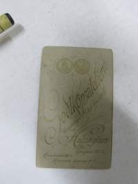 Ulkokuva 2 + 2? Godtköpsateliern Helsingfos -visiittikortivalokuva / carte de visite / cdv -valokuva