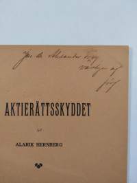 Om aktierättsskyddet (tekijän omiste)