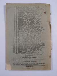 Uusi pastori : kaksinäytöksinen pila