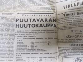 Uusi Suomi la 19.5.1951, Alfred S.M. Töyrä taiteilija Amerikasta, Lemillä miljoonapalo tulitikkuleikeistä, Matkavaluutan verotuslaki, Picada Finlandes Argentiinassa