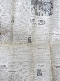 Uusi Aura pe 1.6.1951, Lakkiaiset, Koksi säännöstelty, Turun kauppakorkeakoulun ensimmäiset ekonomit, Hemmo Airamo, ym.