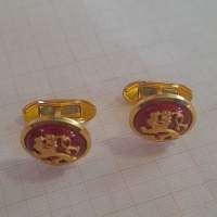 Kalvosinnappi pari Upseeri upseeri kokardikuviolla