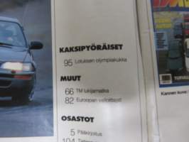 Tekniikan Maailma 1992 nr 16, Perheautojen suurvertailu, Kotimikrot, Renault Espace, Farnborough ilmailunäyttely, ym.