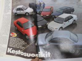 Tekniikan Maailma 1992 nr 16, Perheautojen suurvertailu, Kotimikrot, Renault Espace, Farnborough ilmailunäyttely, ym.