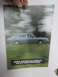 Saab kesähuoltotarjous -myyntiesite
