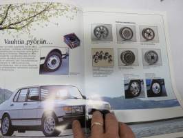 Saab lisävarusteet 1983 -myyntiesite