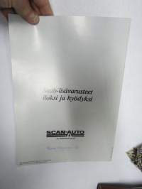 Saab lisävarusteet 1983 -myyntiesite