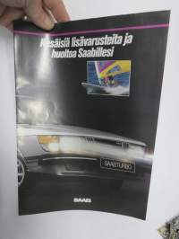 Saab kesäisiä lisävarusteita -myyntiesite