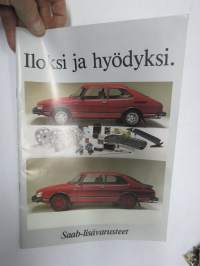 Saab lisävarusteet -myyntiesite