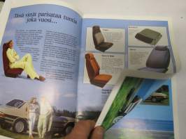 Saab lisävarusteet -myyntiesite