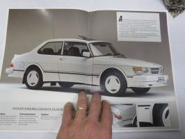 Saab lisävarusteet 1985 -myyntiesite