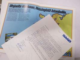 Saab kesähuoltotarjous -myyntiesite