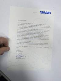 Saab kesähuoltotarjous -myyntiesite