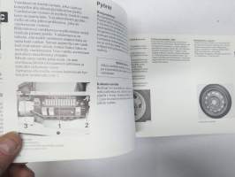 Saab 99 M 1982 käyttöohjekirja