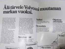 Volvo Amazon huoltotarjous - esite