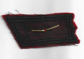 Kenttätykistö  majuri   - kauluslaatat   1 kpl