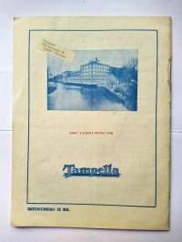 Tammerkoski - Tampere-Seuran  aikakausjulkaisu Marraskuu 1949 N:o 9