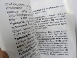 Teloitetut Kolmannen valtakunnan kenraalit v. 1942-1961 (etulehdellä on Parlandin omiste ja nimikirjoitus kirjan saaneelle henkilölle)